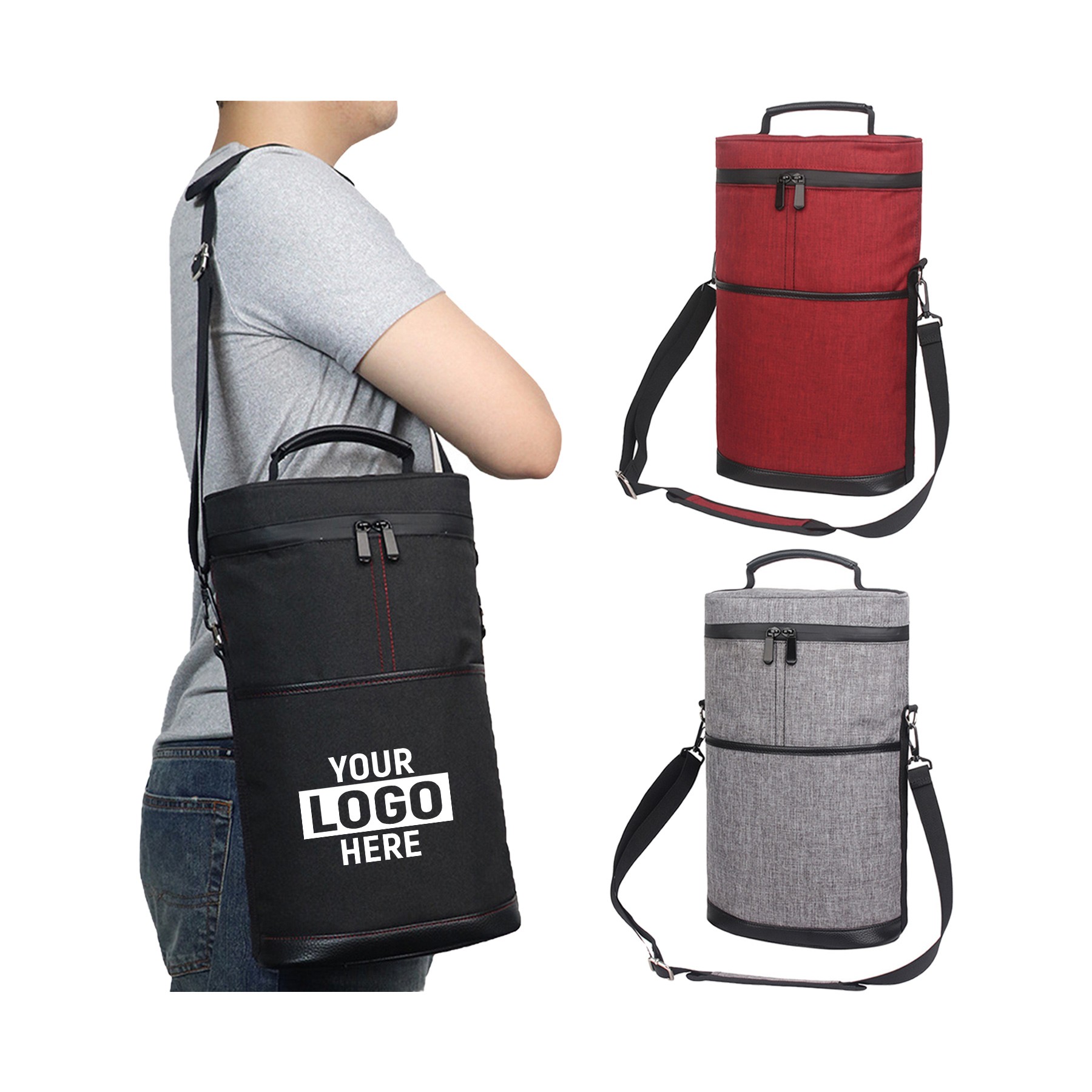 Handheld Round Cooler Bag