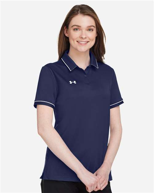 Women's Tipped Teams Performance Polo - 1376905 13