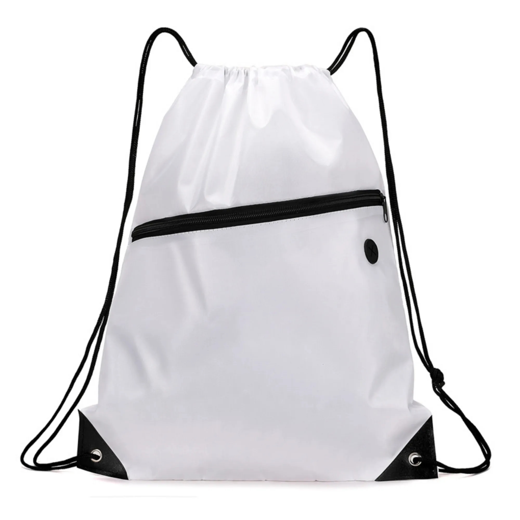 Outdoor Hiking Drawstring Zipper Bag 9