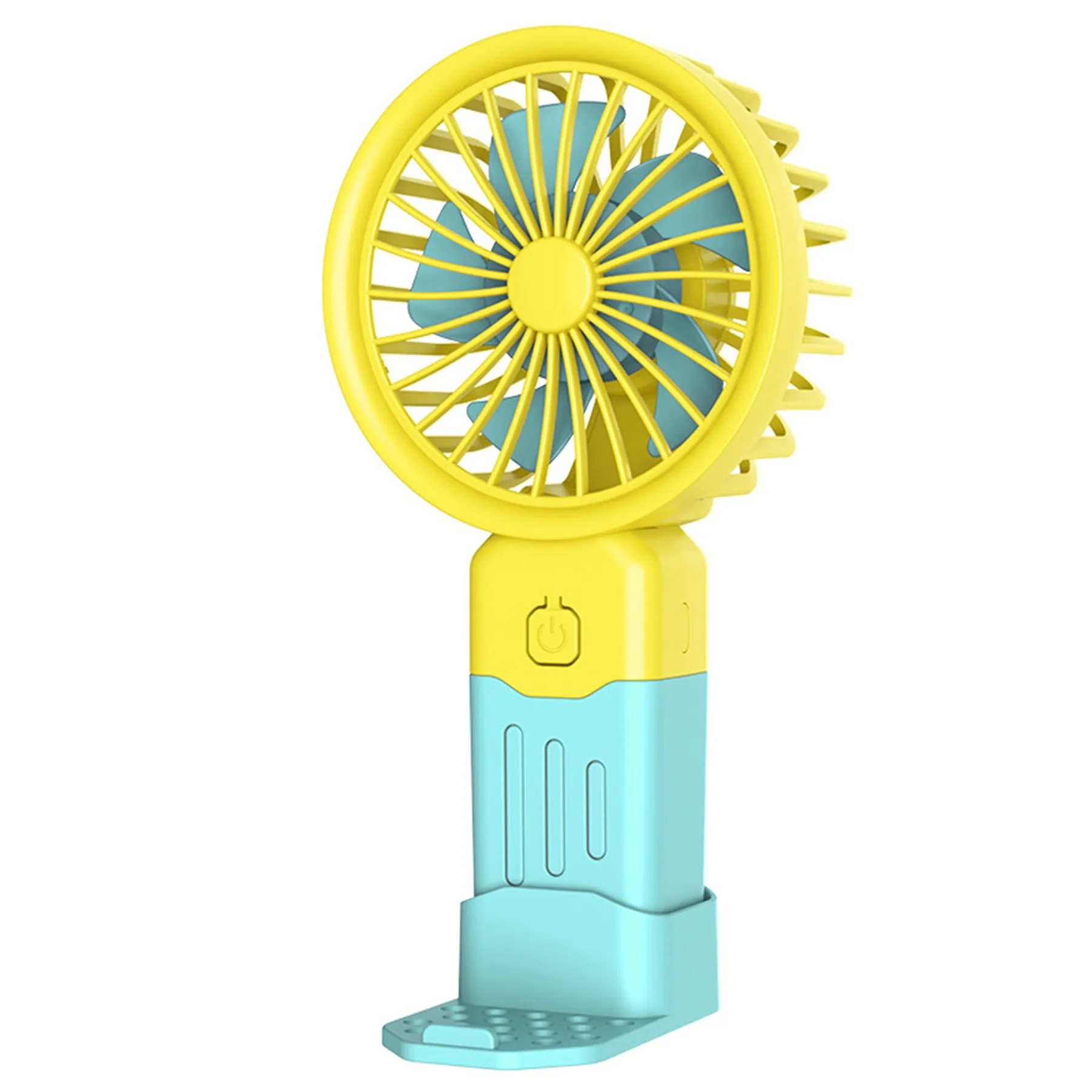 500 mAh Rechargeable USB Mini Fan with Mobile Phone Stand 4
