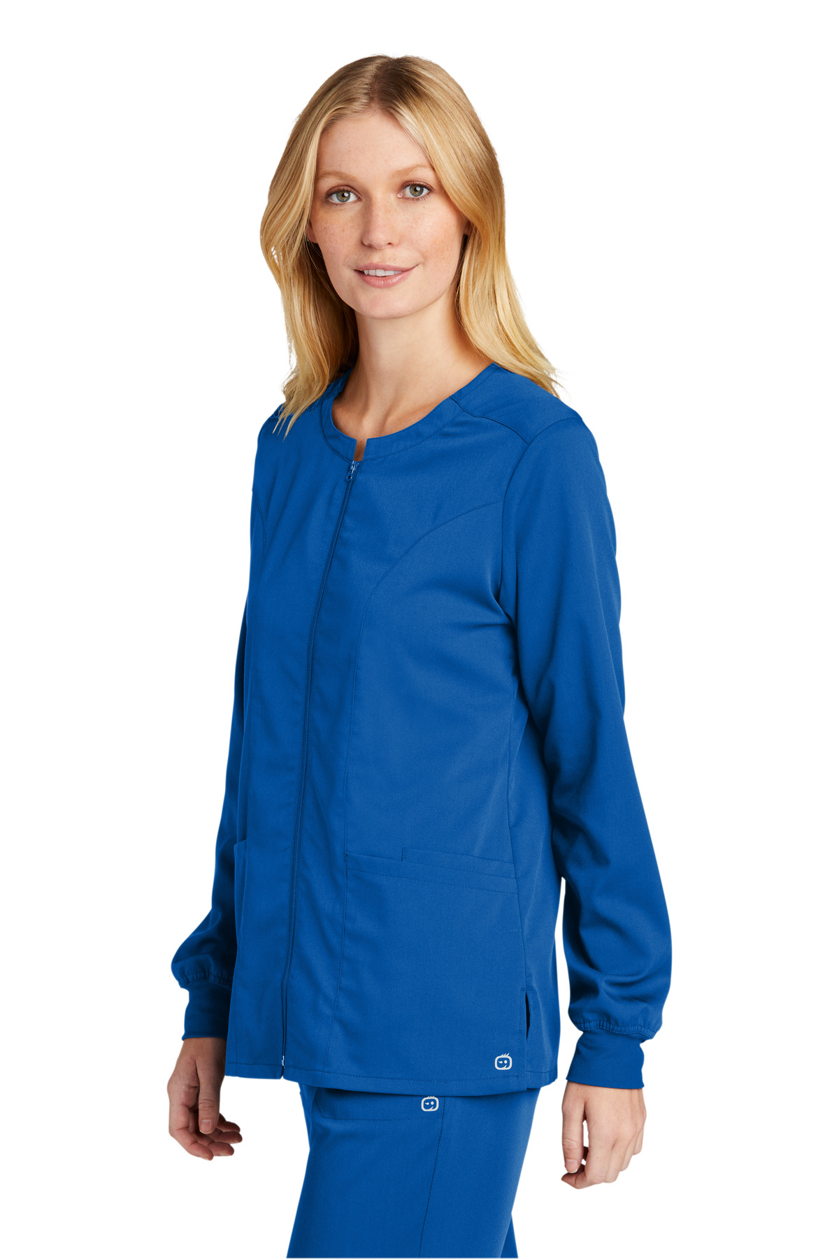 Wink Women's Premiere Flex Full-Zip Scrub Jacket WW4088 29