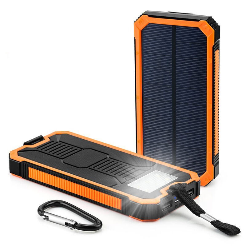 10,000mAH Portable Solar Power Bank 5