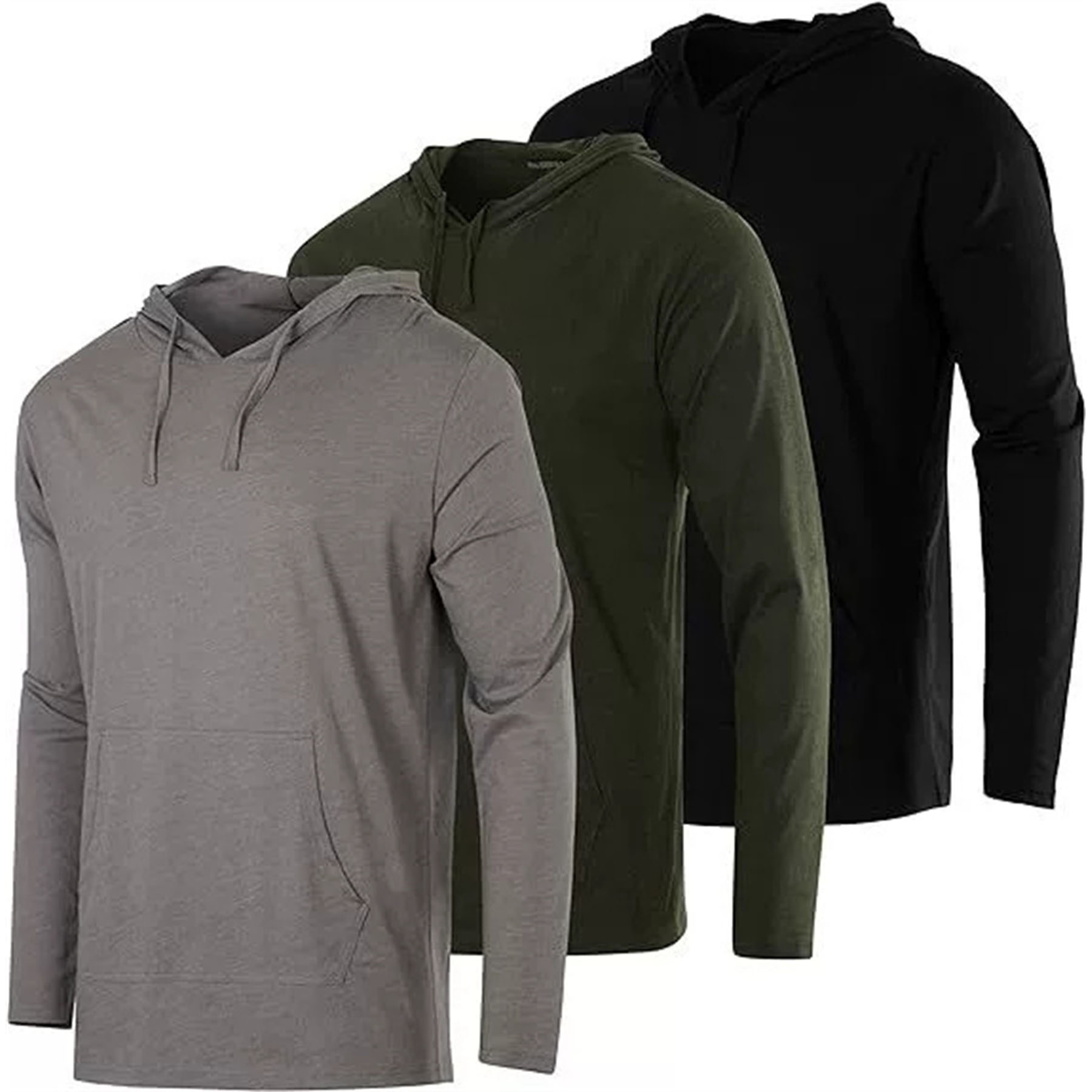 Men's Cotton Drawstring Hoodie, custom hoodie or sweatshirt with logo imprint 4