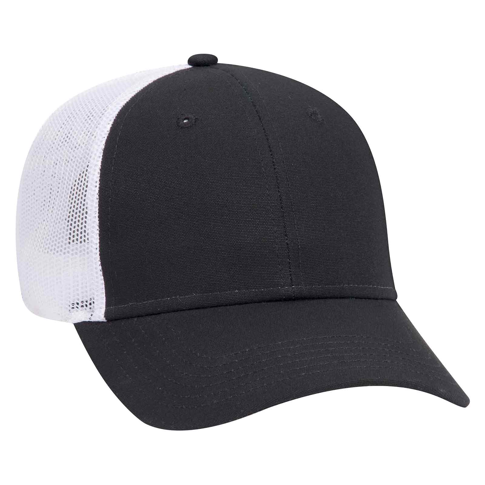 OTTO CAP® 6 Panel Low Profile Mesh Back Trucker Hat 9