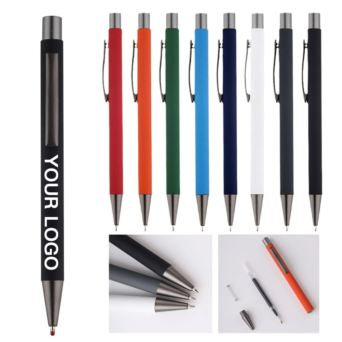Slim Aluminum Pen with Built In Mist Sprayer 6