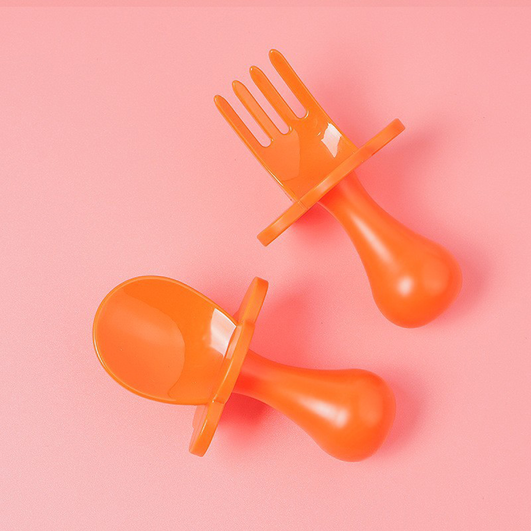 Toddler Baby Spoons and Forks Set 4