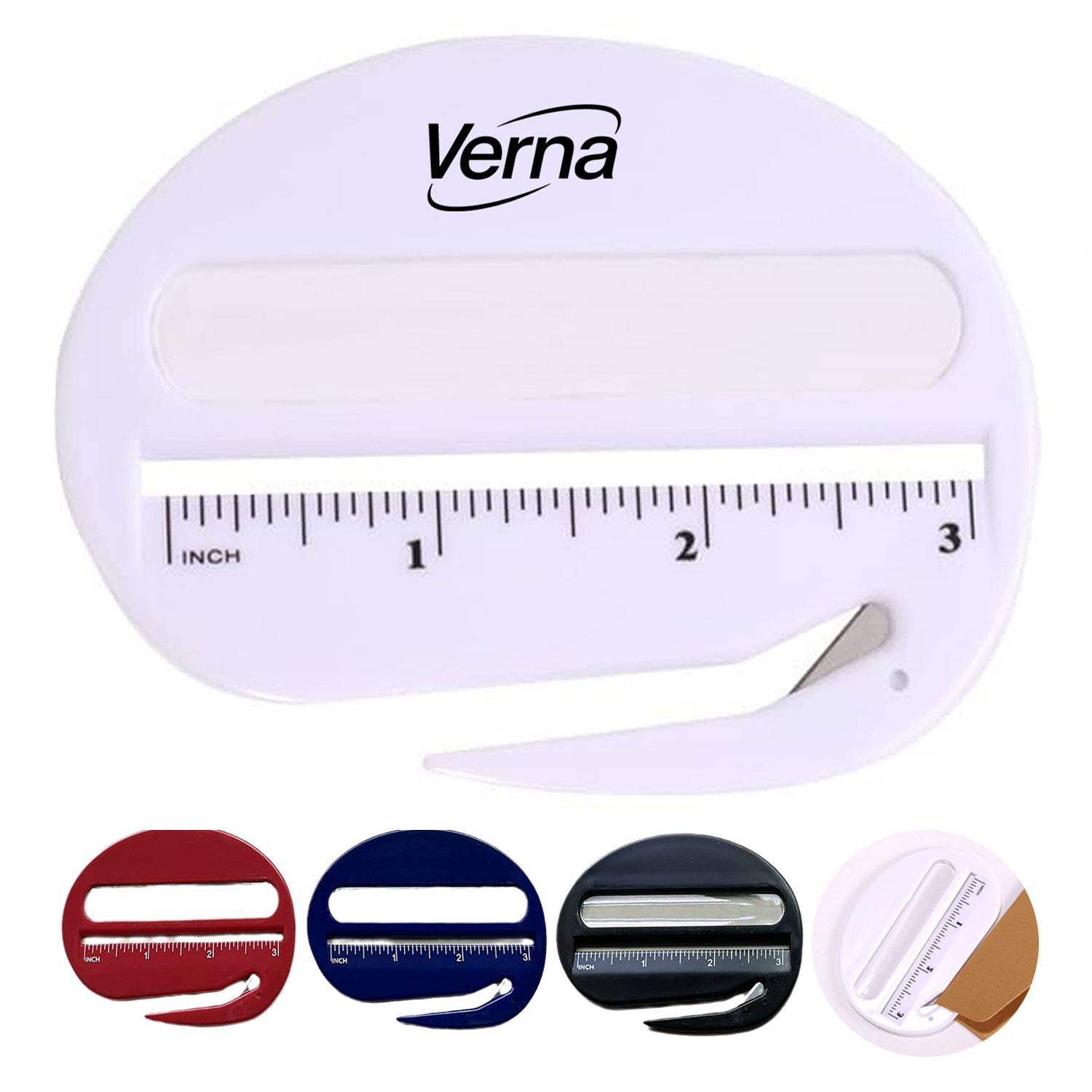 3 in 1 Plastic Ruler Magnifier Letter Opener 2