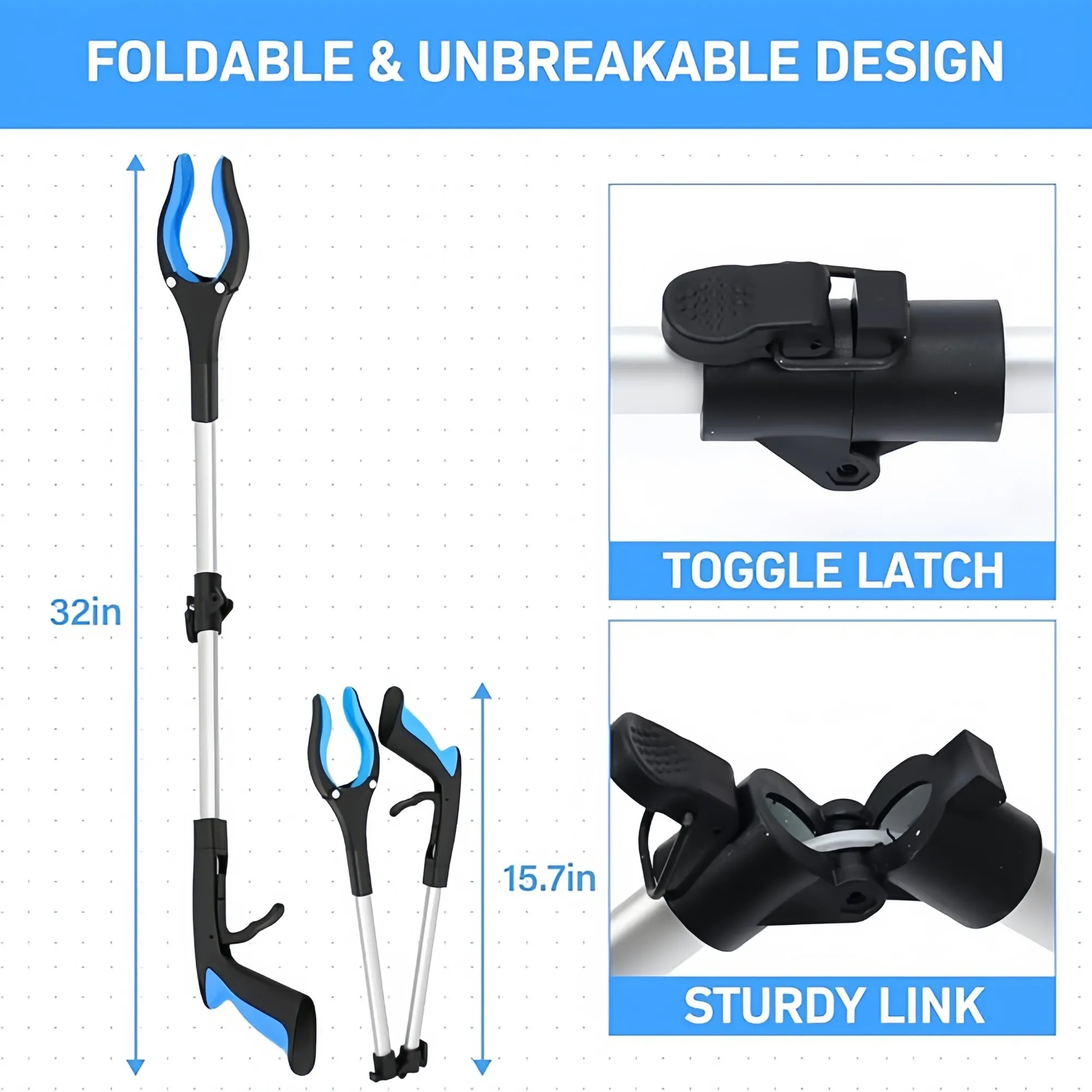 Ergonomic grapple forehand tool 2