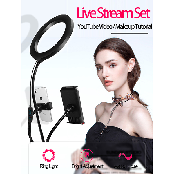3 in 1 Live Stream Light Kit 6