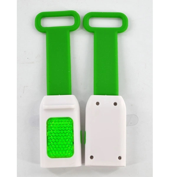 LED Reflective Bicycle Light with Silicone Strap 7