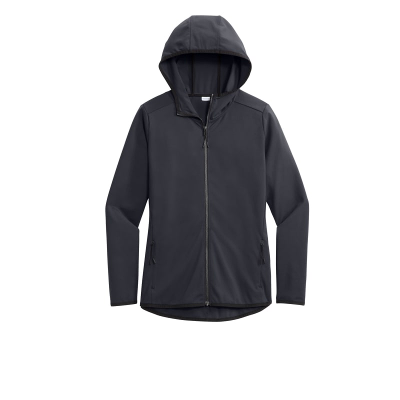 Sport-Tek Women's Circuit Hooded Full-Zip 9