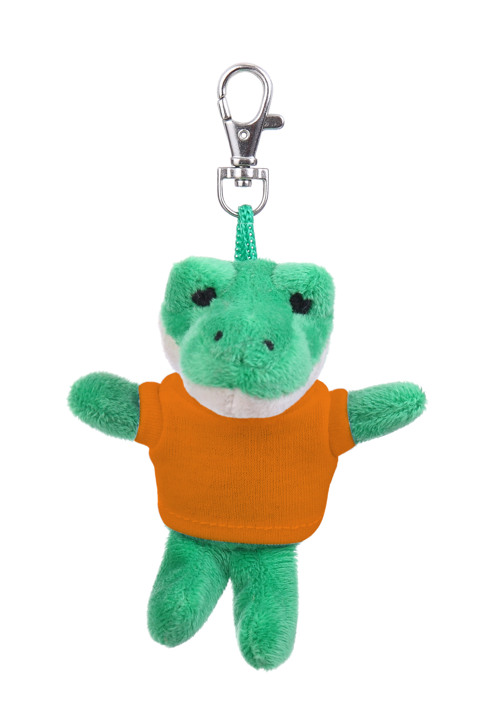 Soft Plush Alligator Keychain with Tee 1