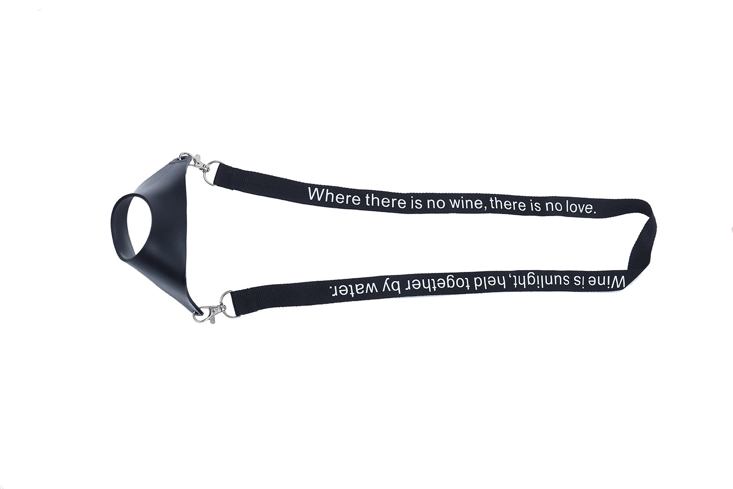 Wine Glass Cup Holder Polyester Lanyards 1