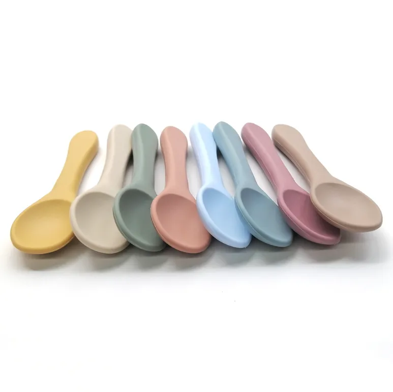 Baby Silicone Fork Spoon 5