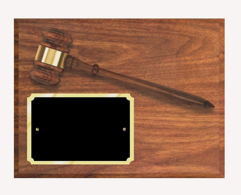 Gavel Plaque 3