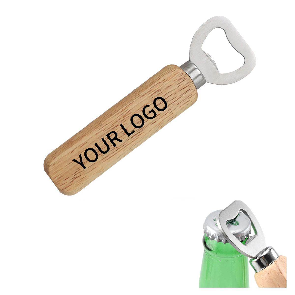 Wooden Lightweight Bar Bottle Opener 1