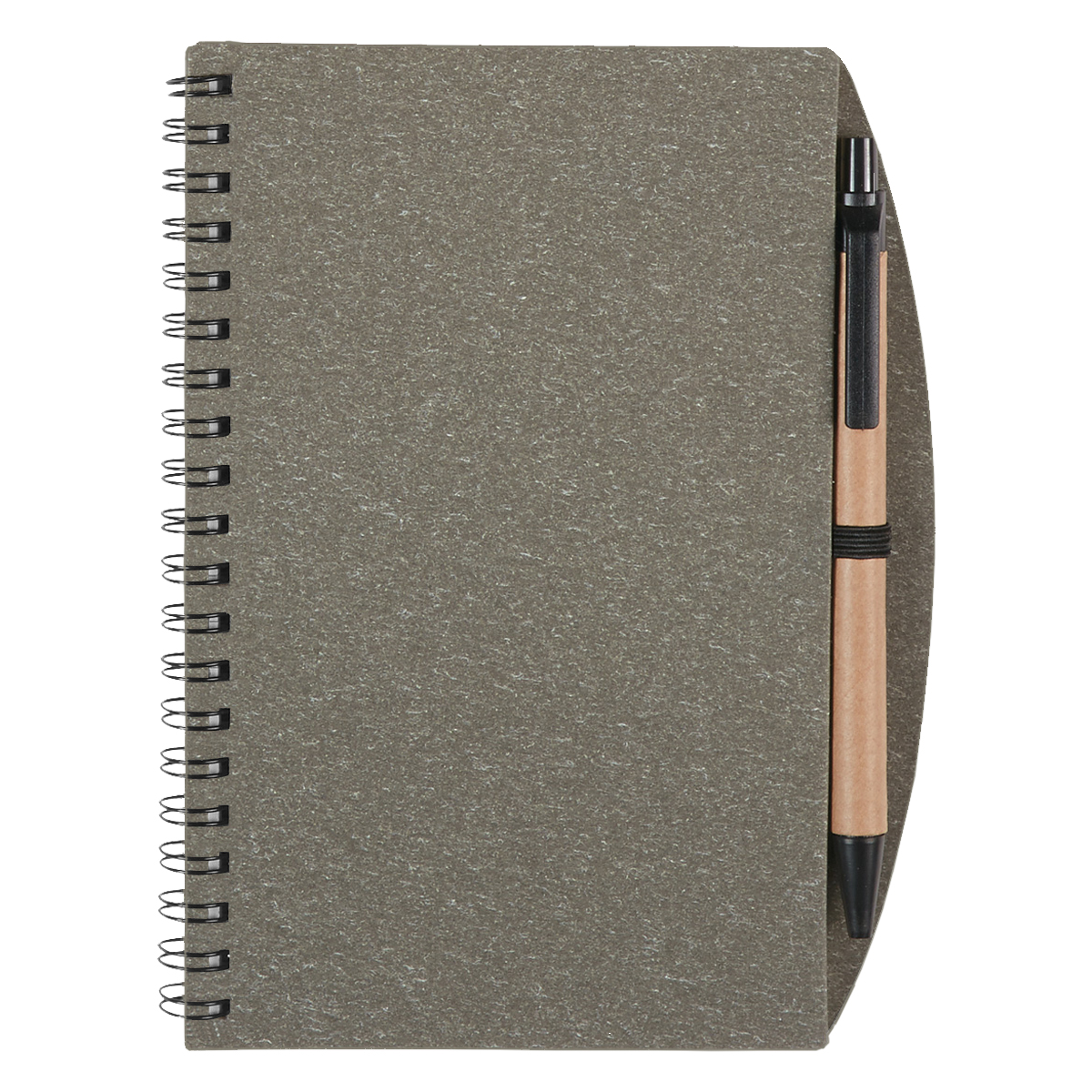 5" x 7" Eco-Inspired Spiral Notebook & Pen 2