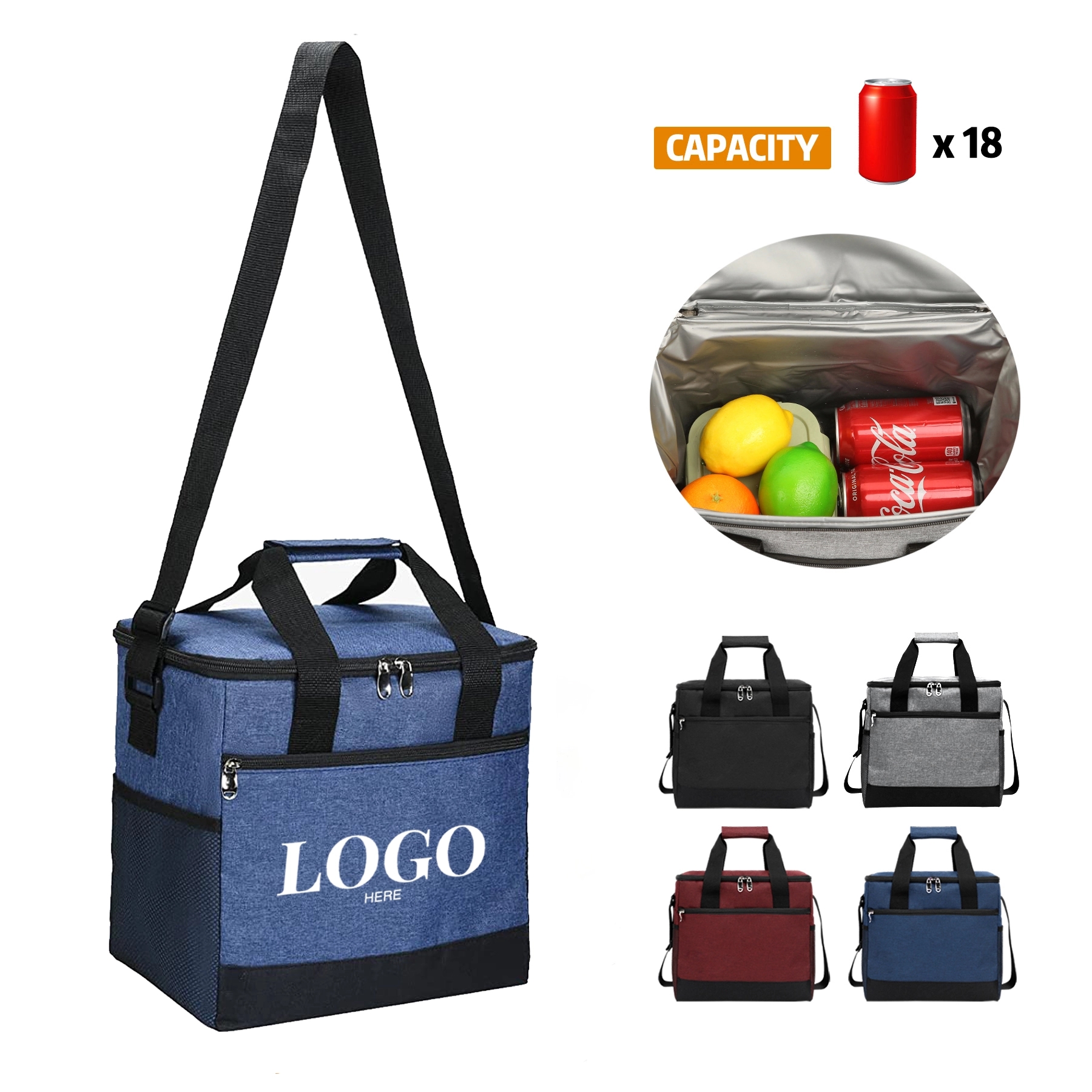 18 Can Insulated Lunch Bag 2