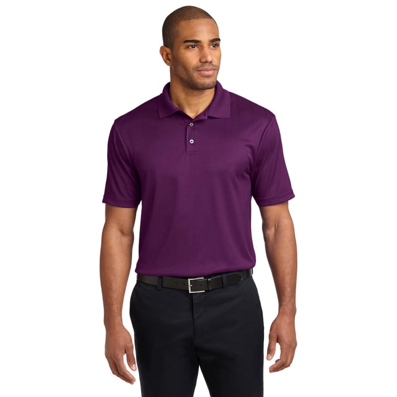 Port Authority Performance Fine Jacquard Polo. 8
