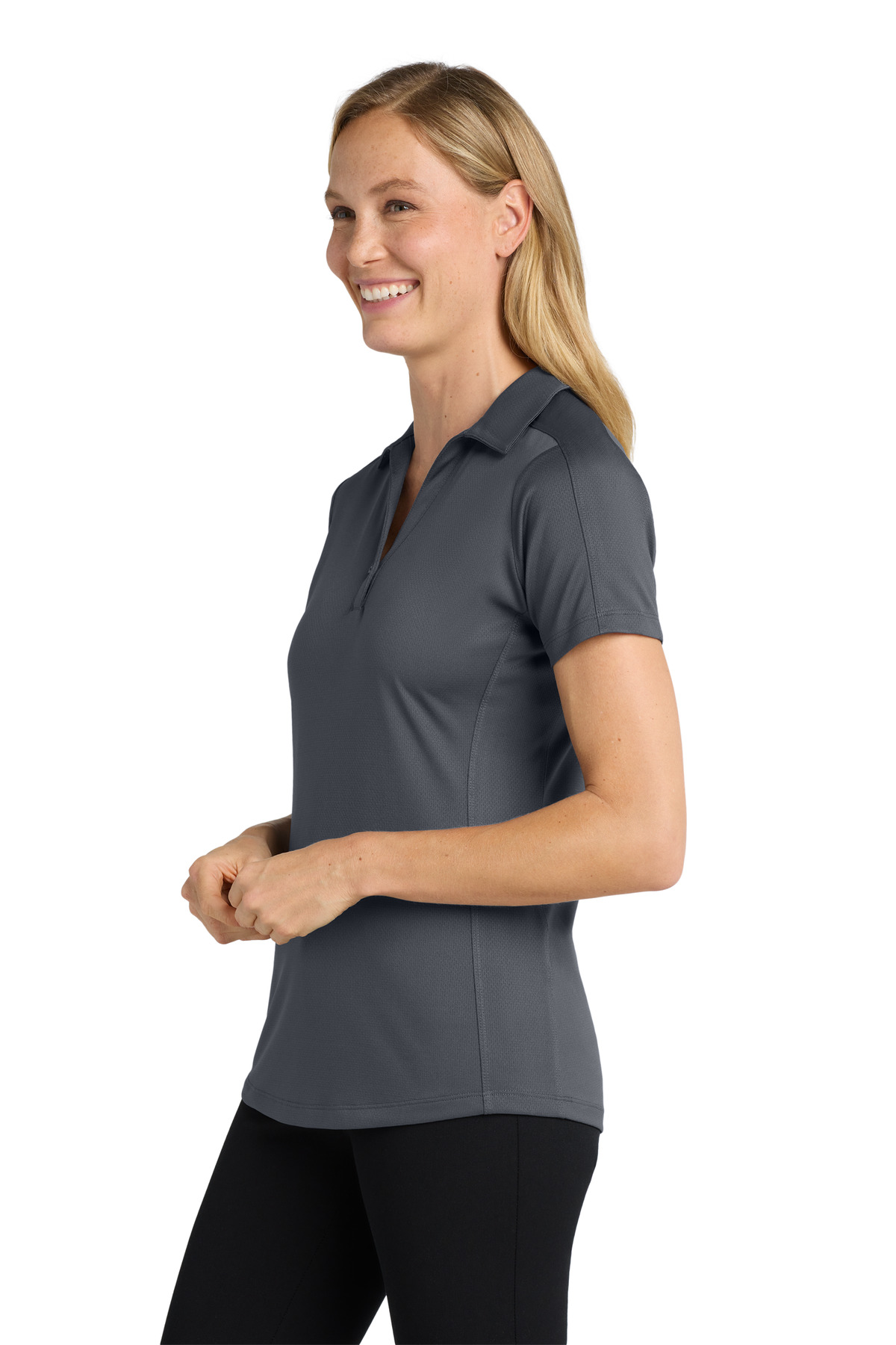 Port Authority Women's Diamond Jacquard Polo. L569 64