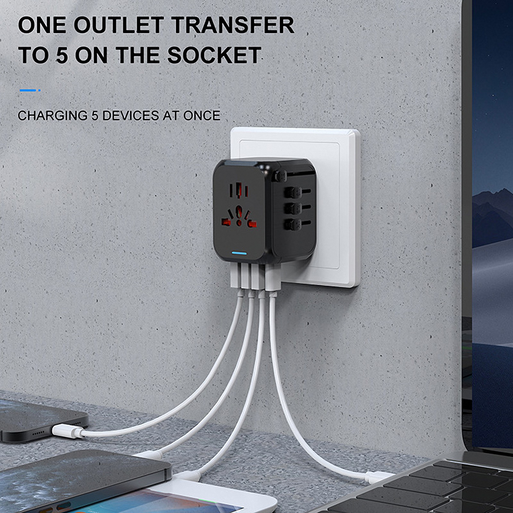 Worldwide Travel Adapter Plug 4