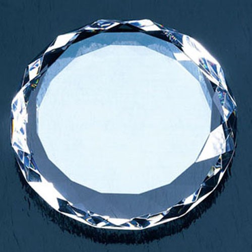ROUND GEM-CUT PAPERWEIGHT 2