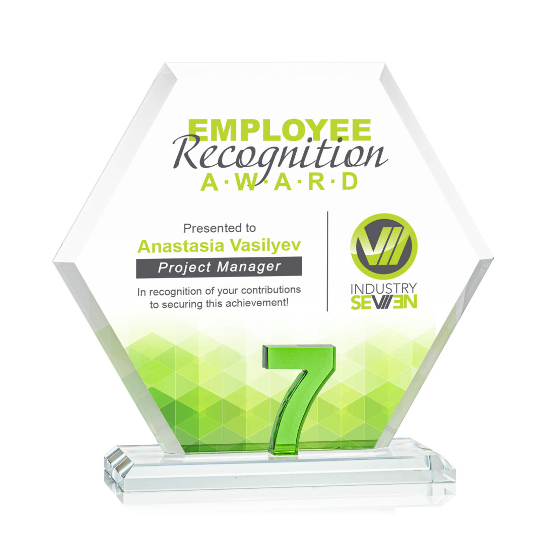 Riviera Milestone VividPrint™ Award - Green 11