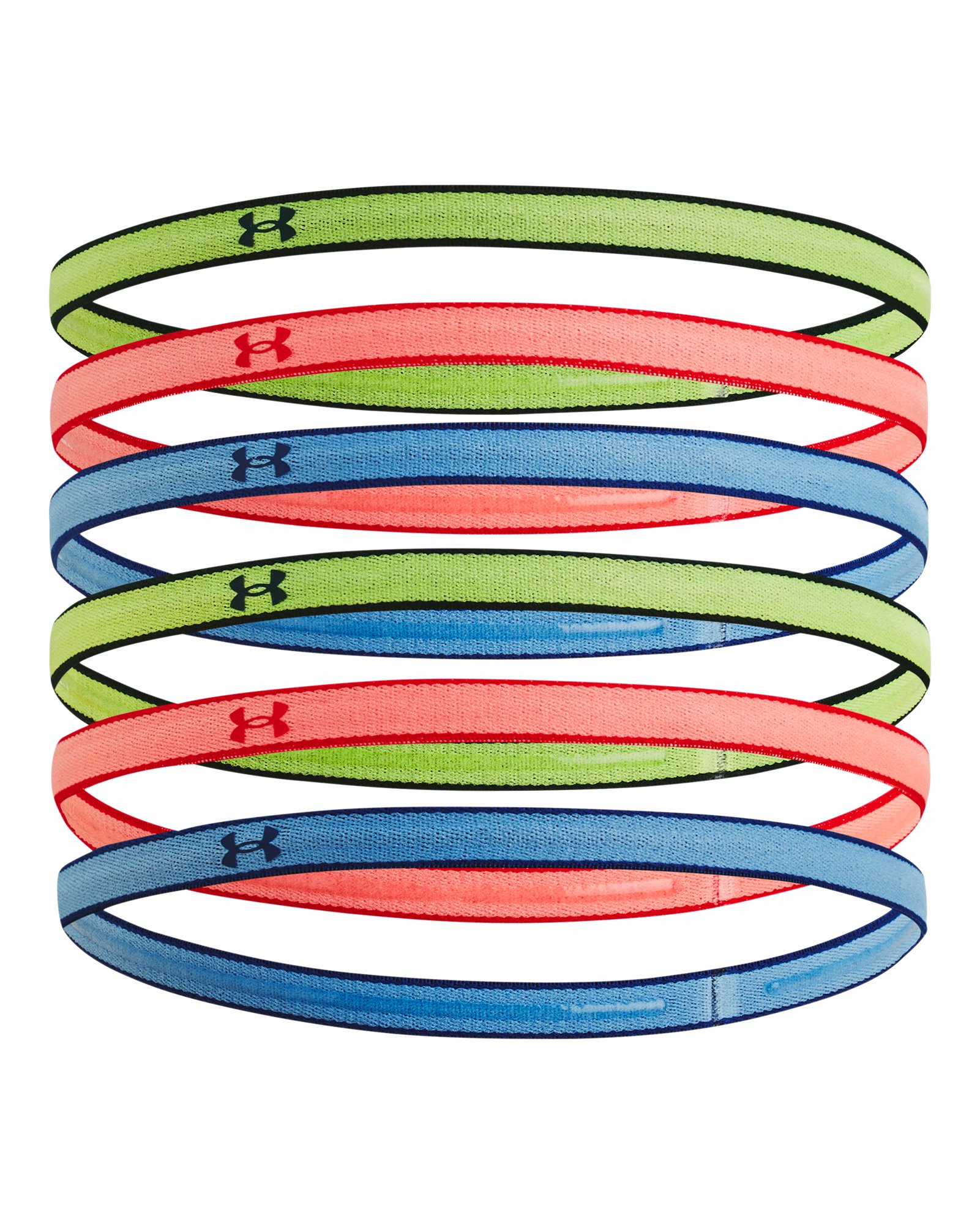 UA Mini Women's 6 Pack Headbands 30