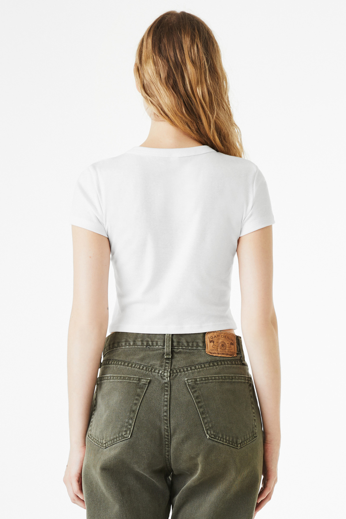 BELLA+CANVAS Women's Micro Rib Baby Tee BC1010 25