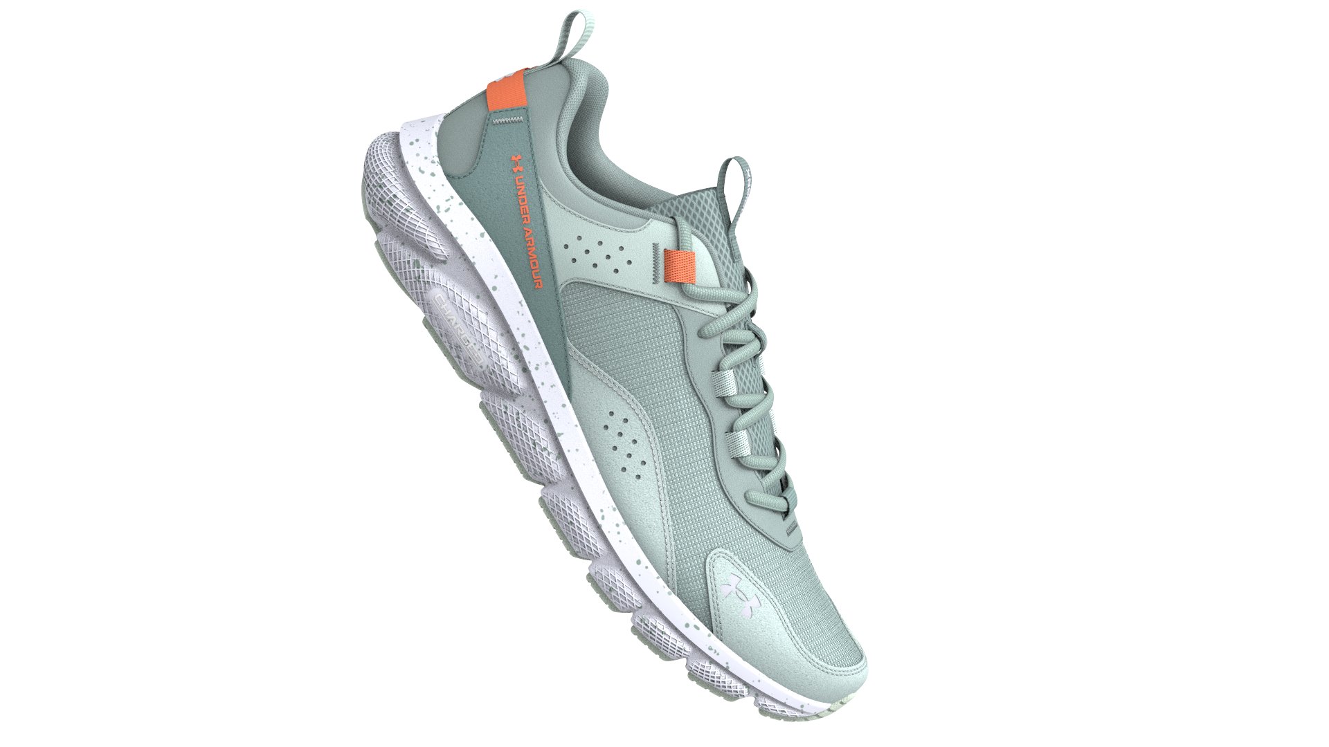 UA Charged Verssert Speckle Men's Running Shoes 6