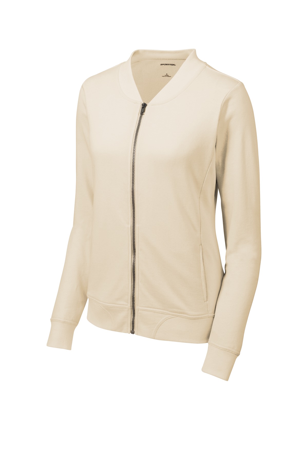 Sport-Tek Women's Lightweight French Terry Bomber LST274 3
