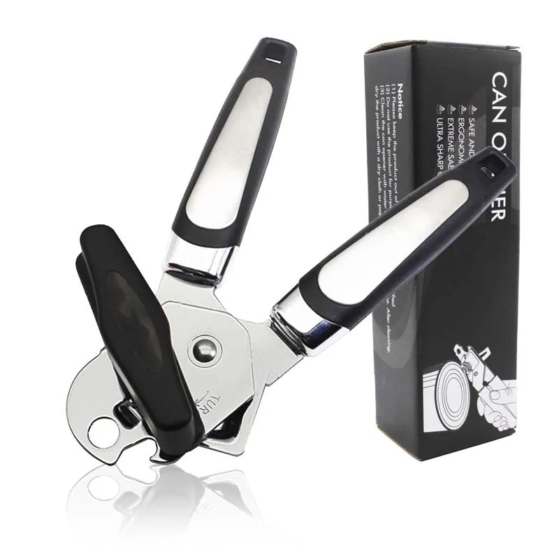 Multi-functional non-slip hand held can opener 11