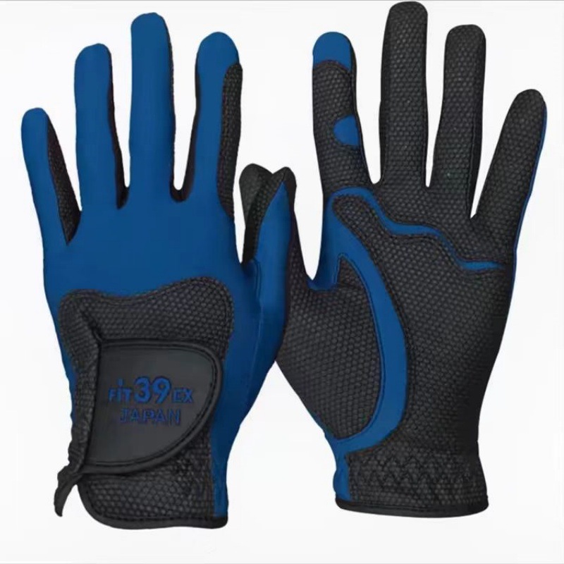 Men Breathable Mesh No Sweat Non-Slip Golf Glove 8