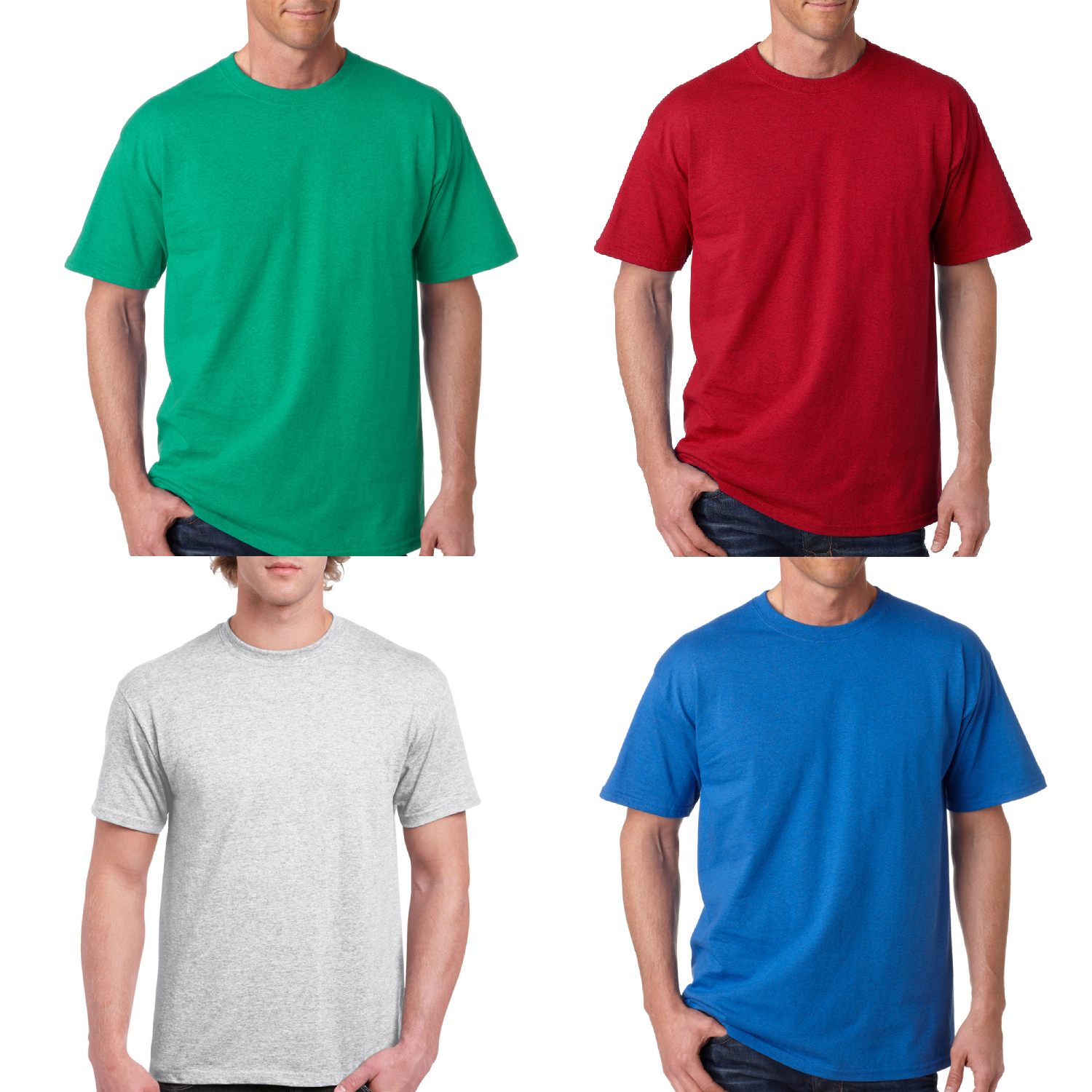 Adult 6.1 oz. Cotton Preshrunk T-Shirt 15