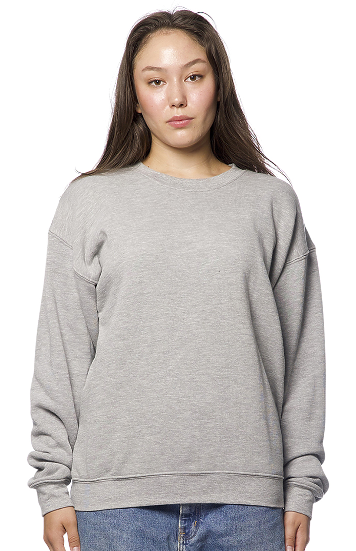 Unisex Fashion Fleece Oversize Crew Sweatshirt, custom hoodie or sweatshirt with logo imprint 3