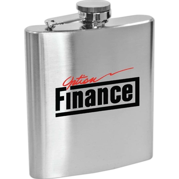 Lincoln - 6 oz Stainless Steel Hip Flask 1