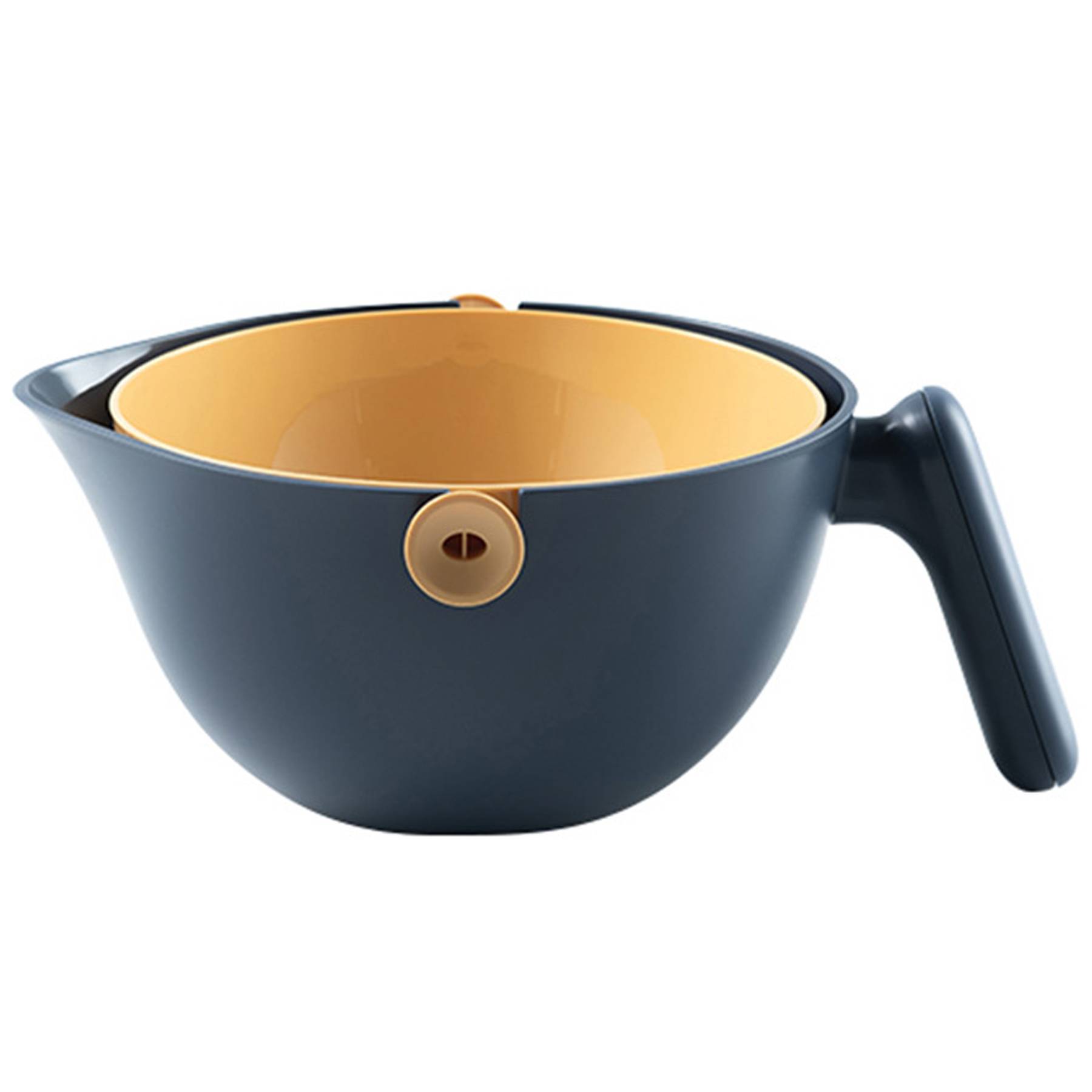 Plastic Double-walled vegetable basin drain basket 5