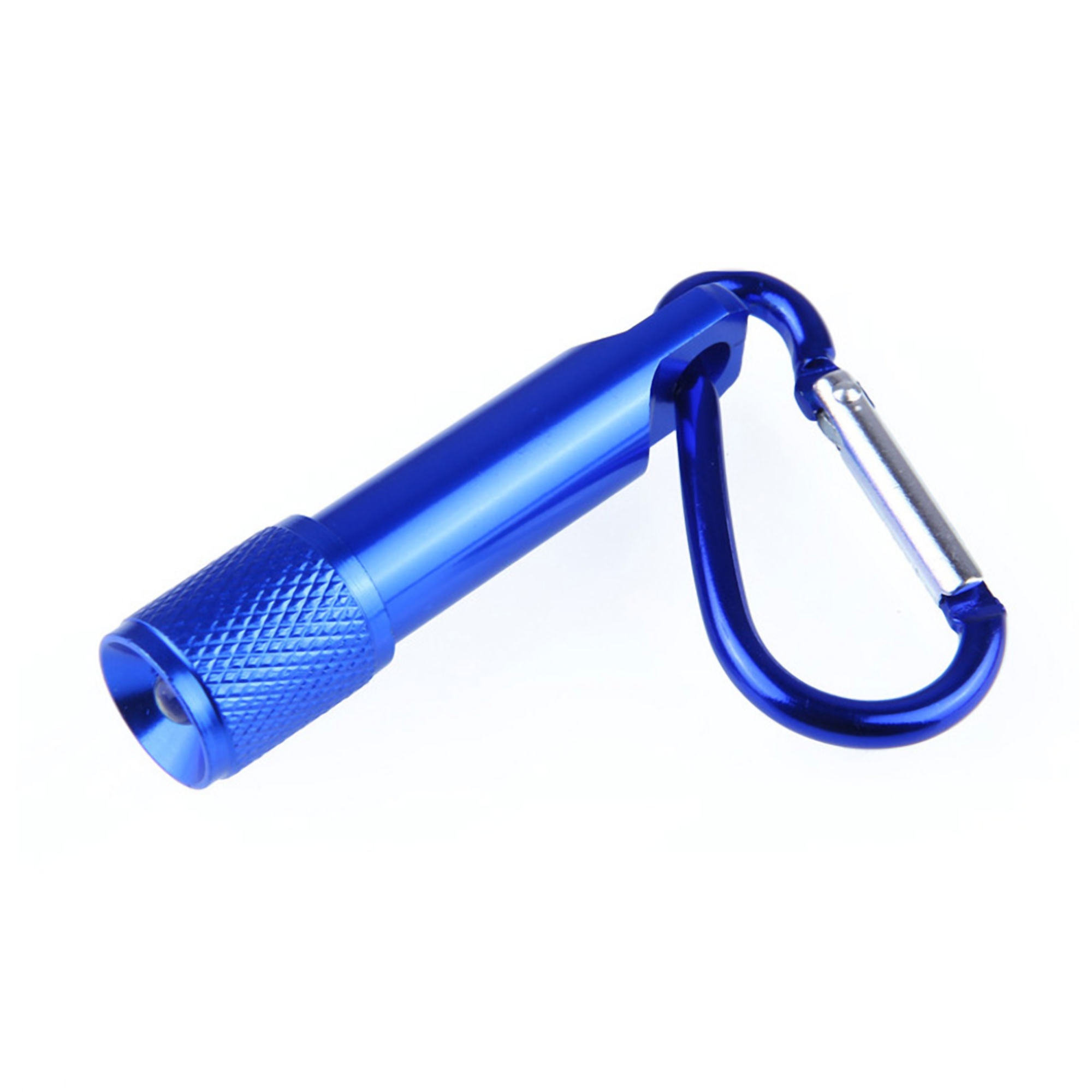 Mini LED Flashlight w/Carabiner Keychain 4
