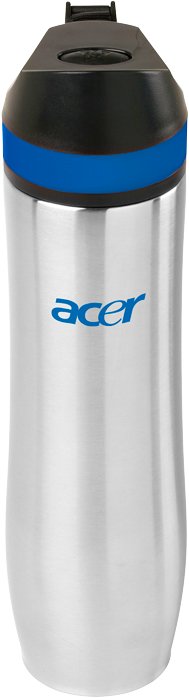 20 oz Persona® Wave Vacuum Water Bottle, custom water bottle with logo imprint 60