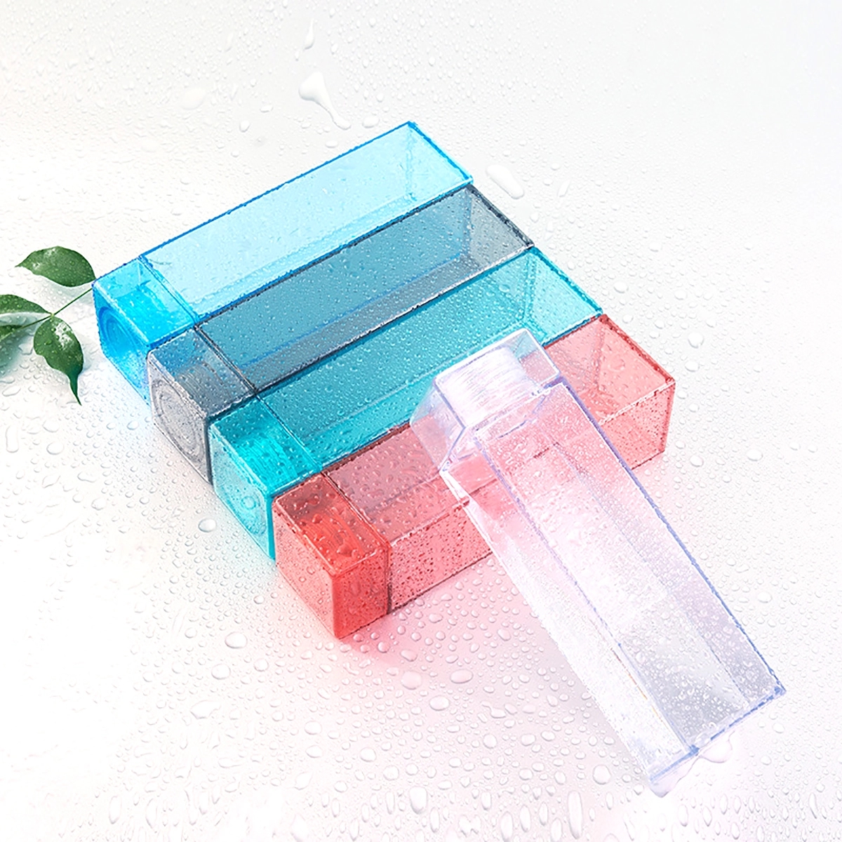 Square Water Bottle 16 oz 1