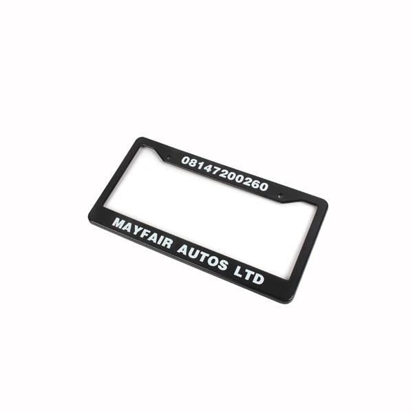 Plastic License Plate Frame 2