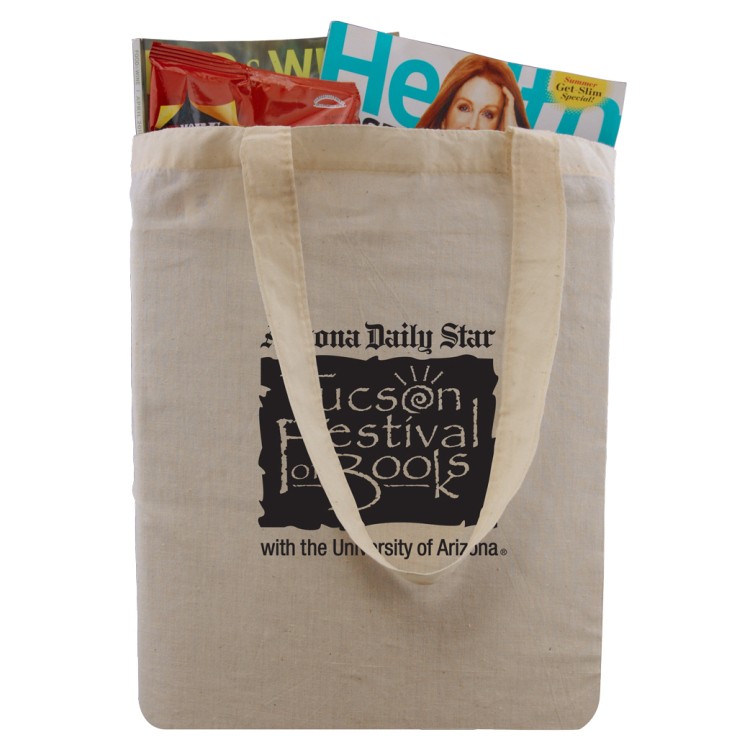 Econo Cotton Tote, custom tote bag with logo imprint 3