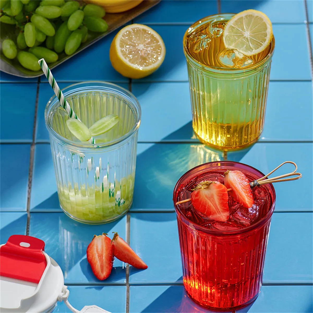 Reusable Tritan Coffee Cup with Leakproof Lid 1