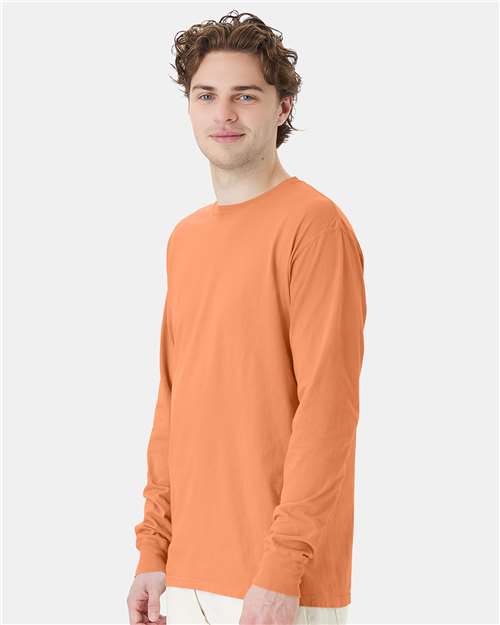 Unisex Garment-Dyed Long Sleeve T-Shirt - GDH200 257