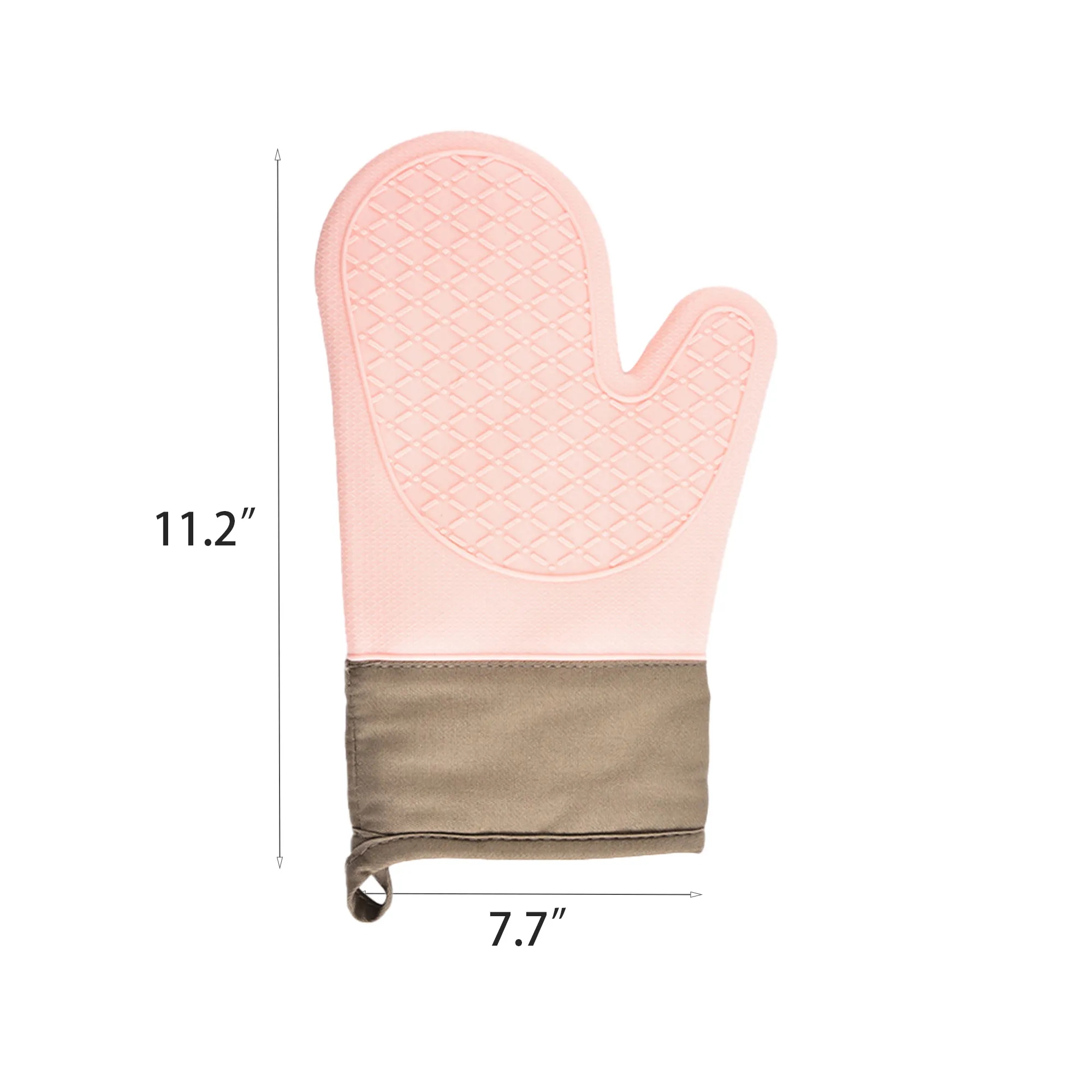 Dual-Color Silicone Oven Mitt 3