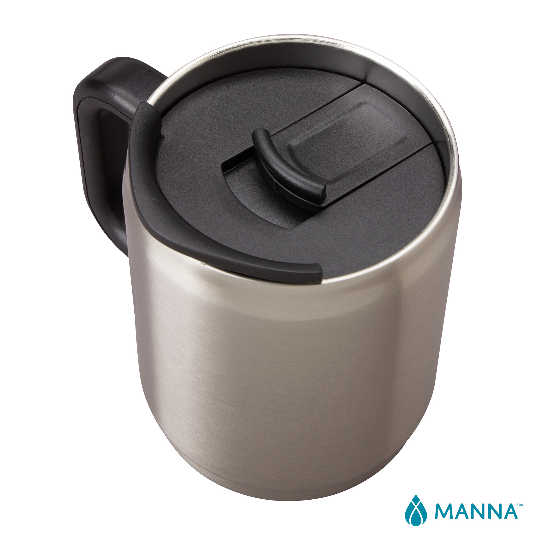 Manna™ 14 oz. Boulder Stainless Steel Camping Mug w/ Handle 11