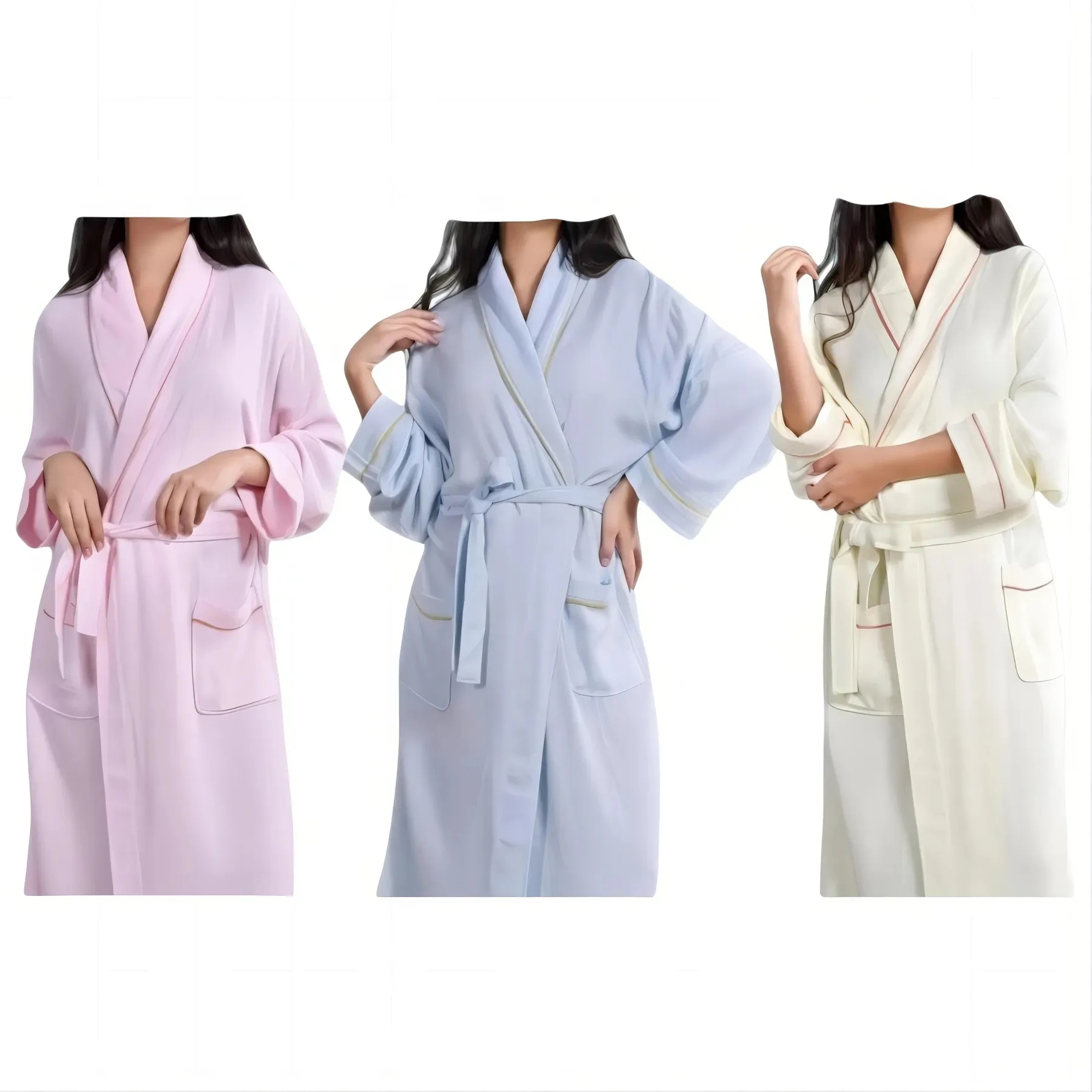 Bamboo Pulp Fiber Bathrobe 5