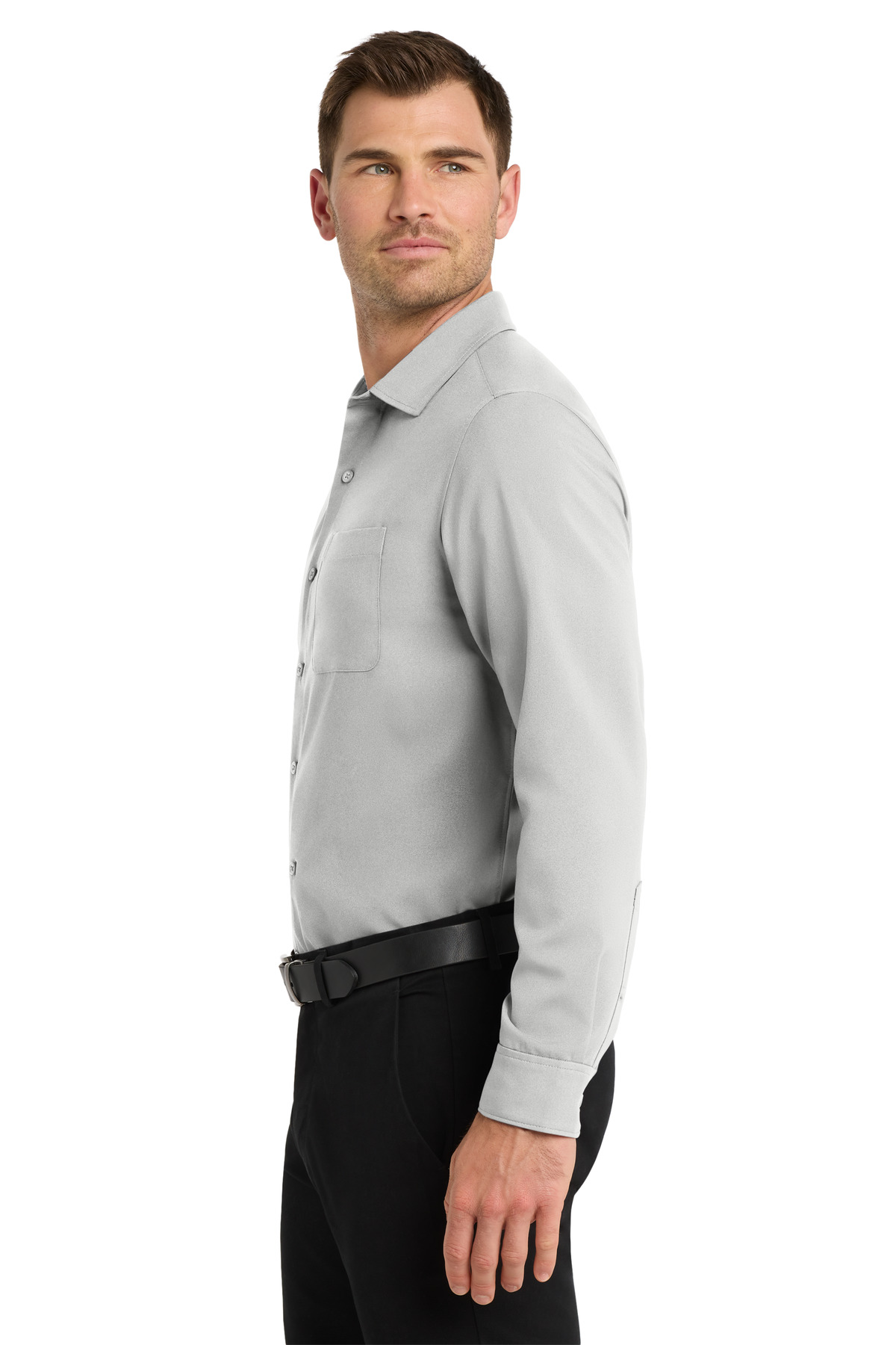 Port Authority Long Sleeve Performance Staff Shirt 7
