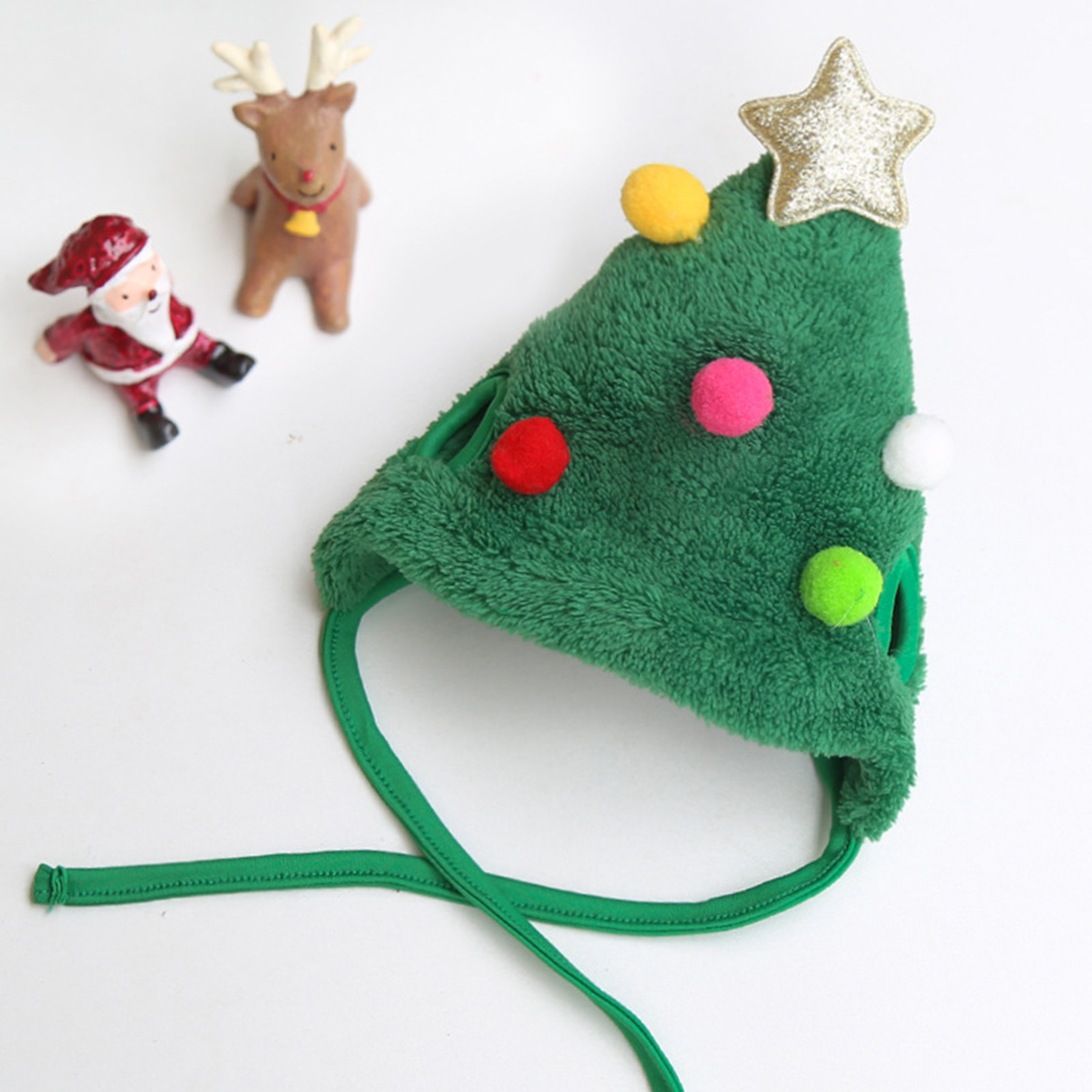 Pet Christmas Cap Set 3