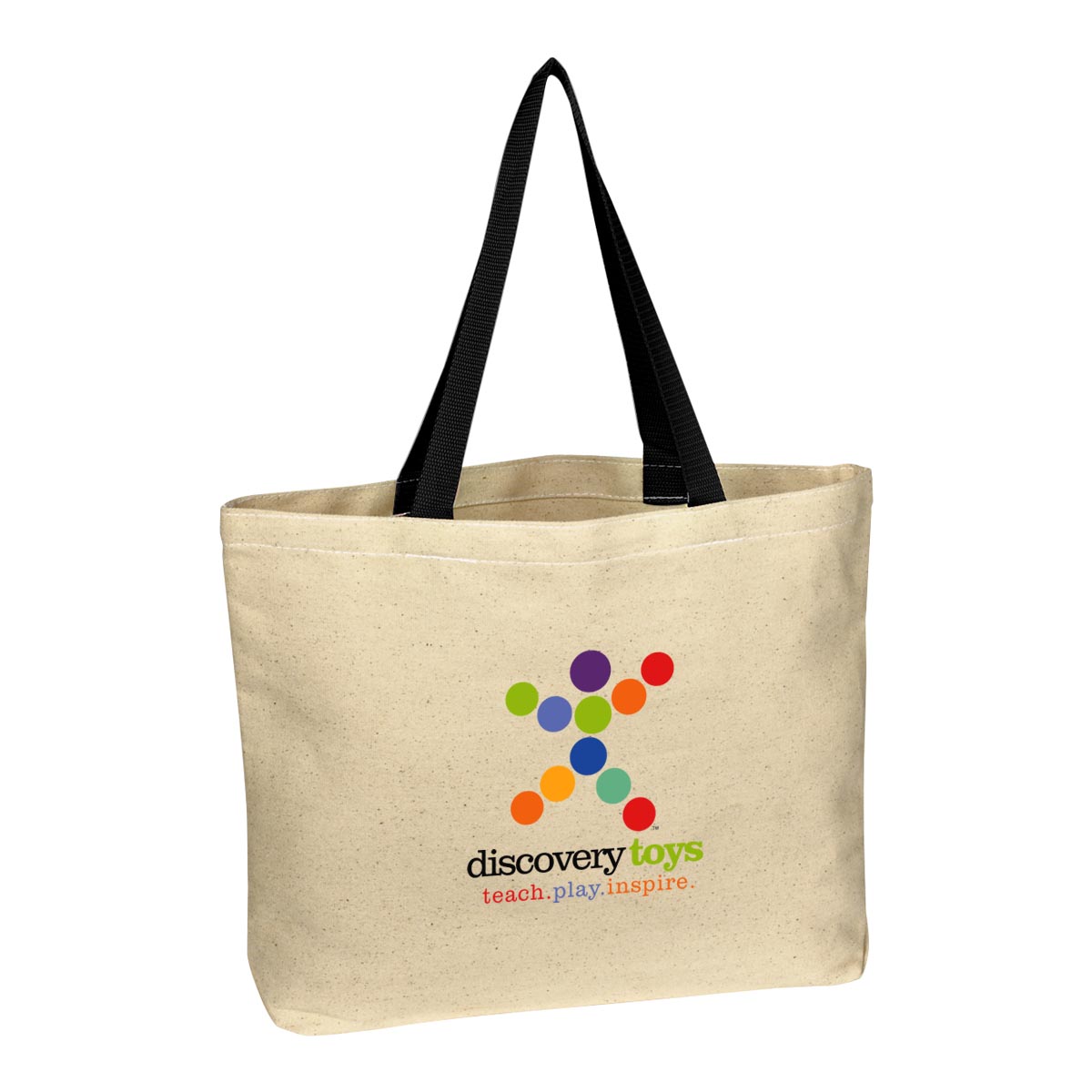 Full Color Natural Cotton Canvas Tote Bag, custom tote bag with logo imprint 9